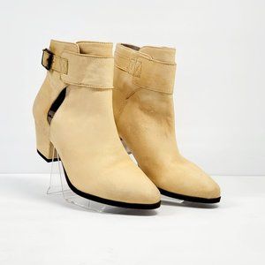 Free People Tan Ankle Boots
